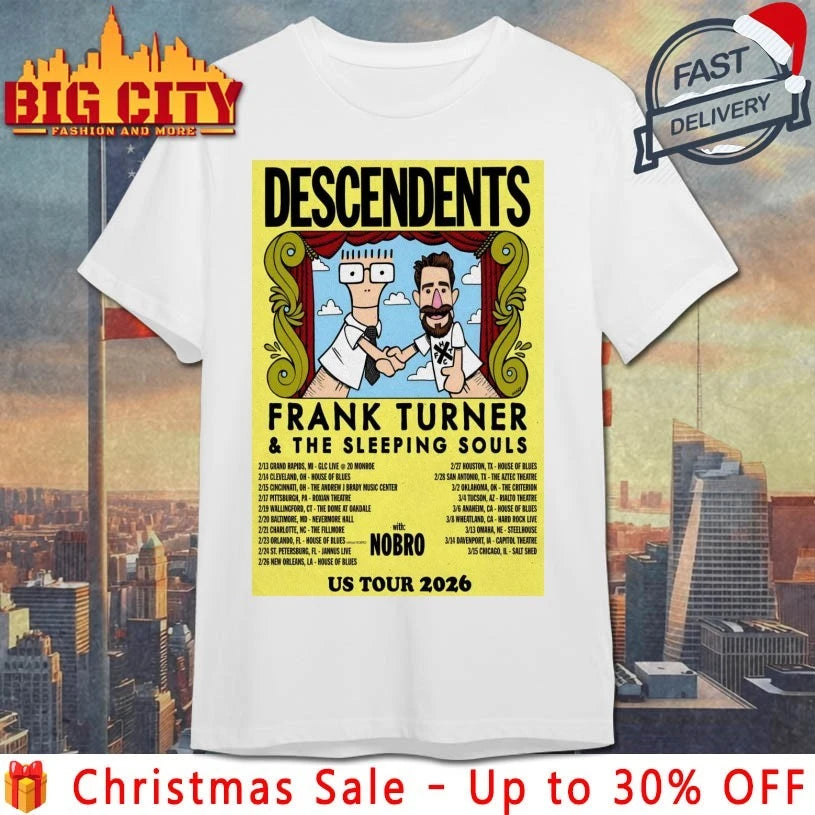 Descendents US 2026 Shows Poster shirt