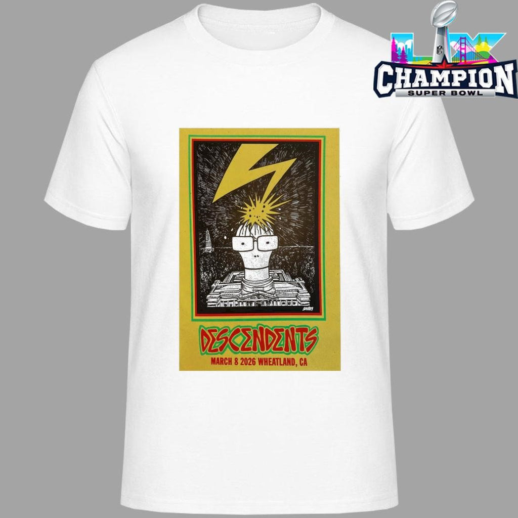 Descendents Wheatland Ca Mar 8 2026 Shirt