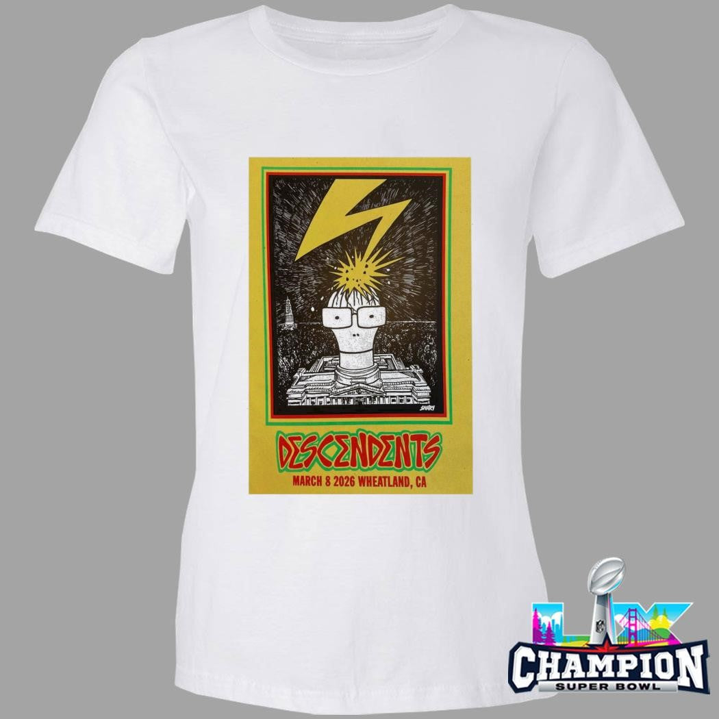 Descendents Wheatland Ca Mar 8 2026 Shirt