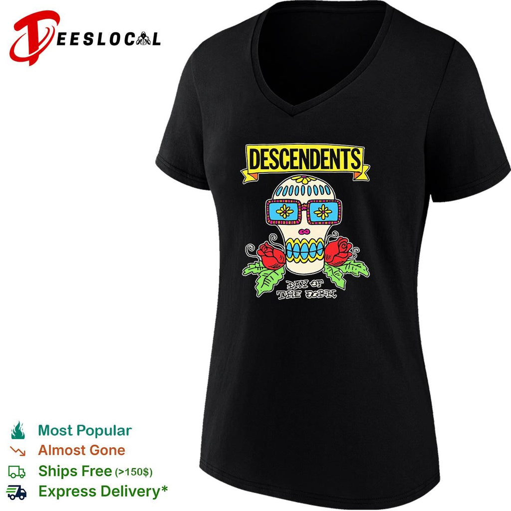 Descendents sugar skull day of the dead shirt
