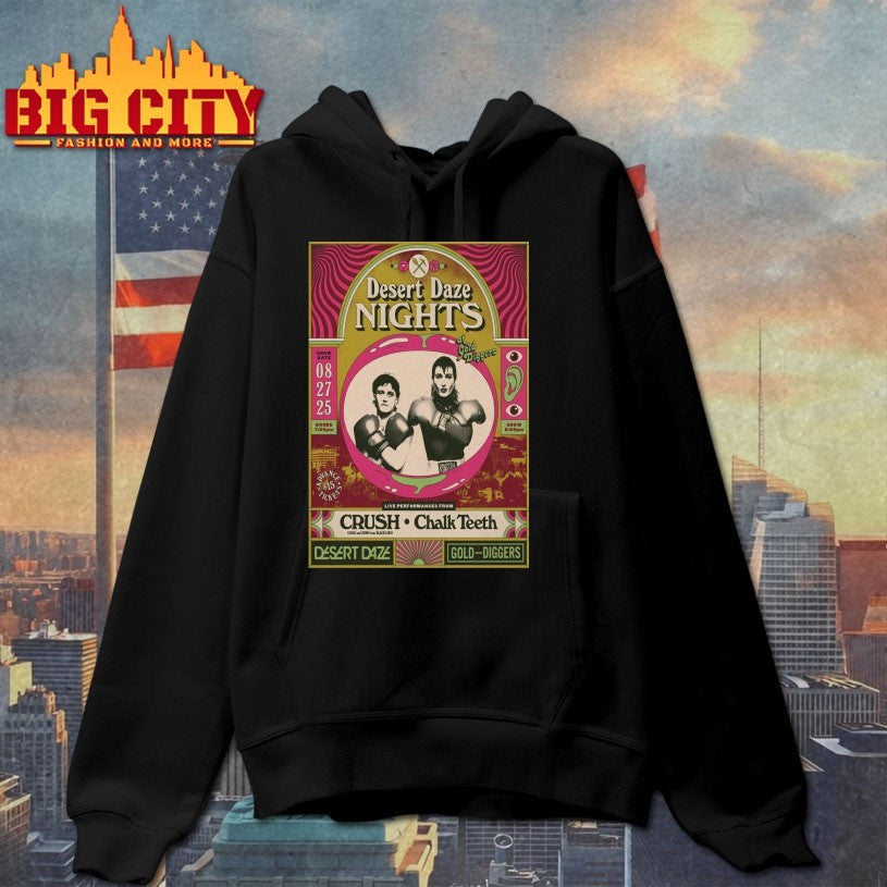 Desert Daze Nights In Los Angeles CA On Aug 27 2025 Poster Shirt