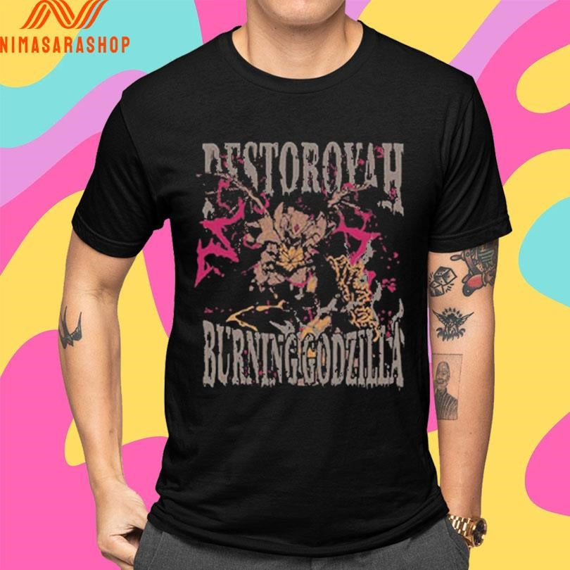 Destoroyah Burning Godzilla Shirts