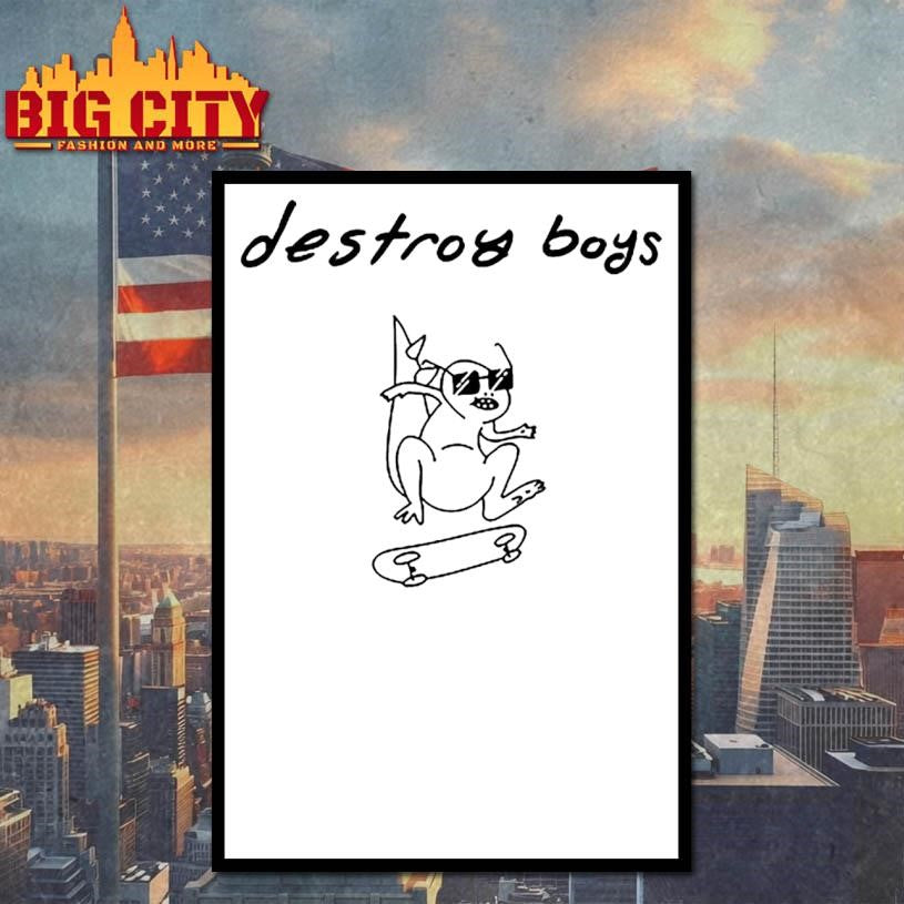 Destroy Boys Dino Skater Shirt