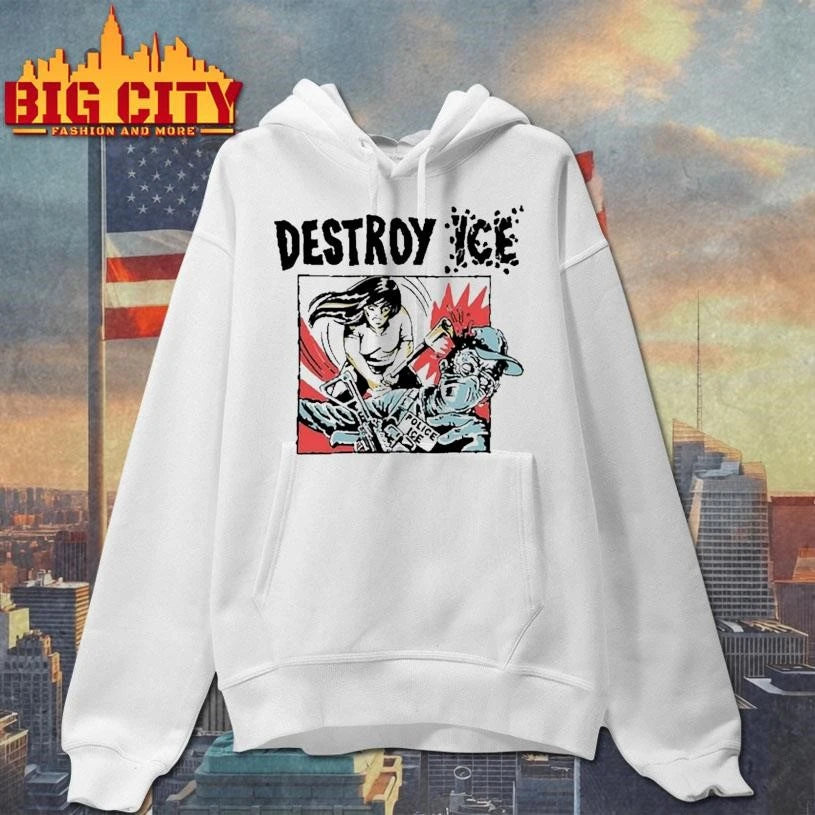 Destroy Boys Exclusive Destroy Police ICE Shirt