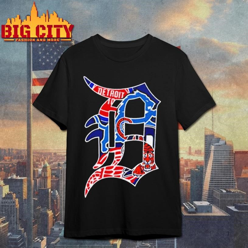 Detroit D Detroit Sports Detroit Lions Detroit Tigers shrit