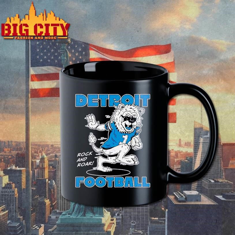 Detroit Football Rock And Roar 2025 shirt