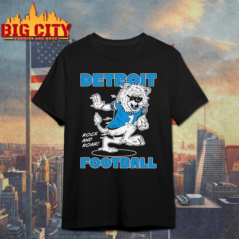 Detroit Football Rock And Roar 2025 shirt