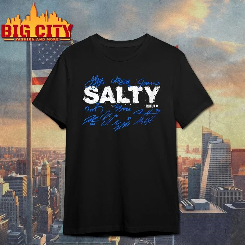 Detroit Football Salty Signatures shirt