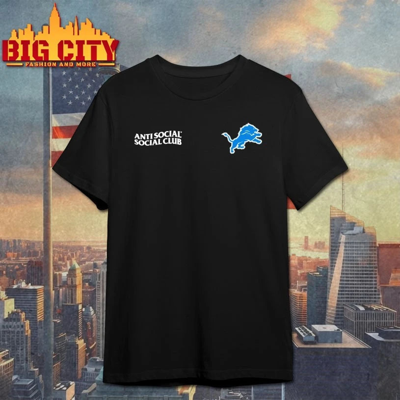Detroit Lions Anti Social Social Club shirt