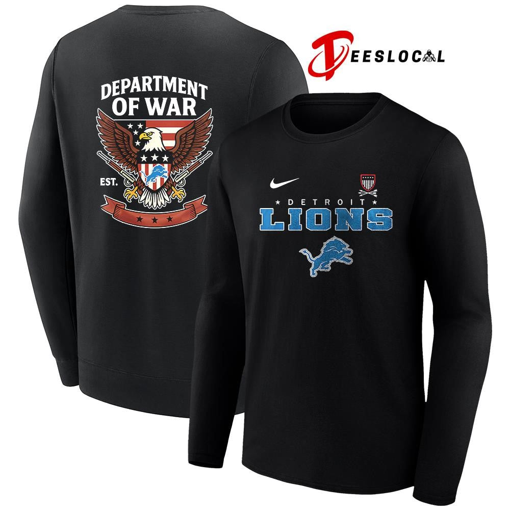 Detroit Lions Department of War eagle shirt