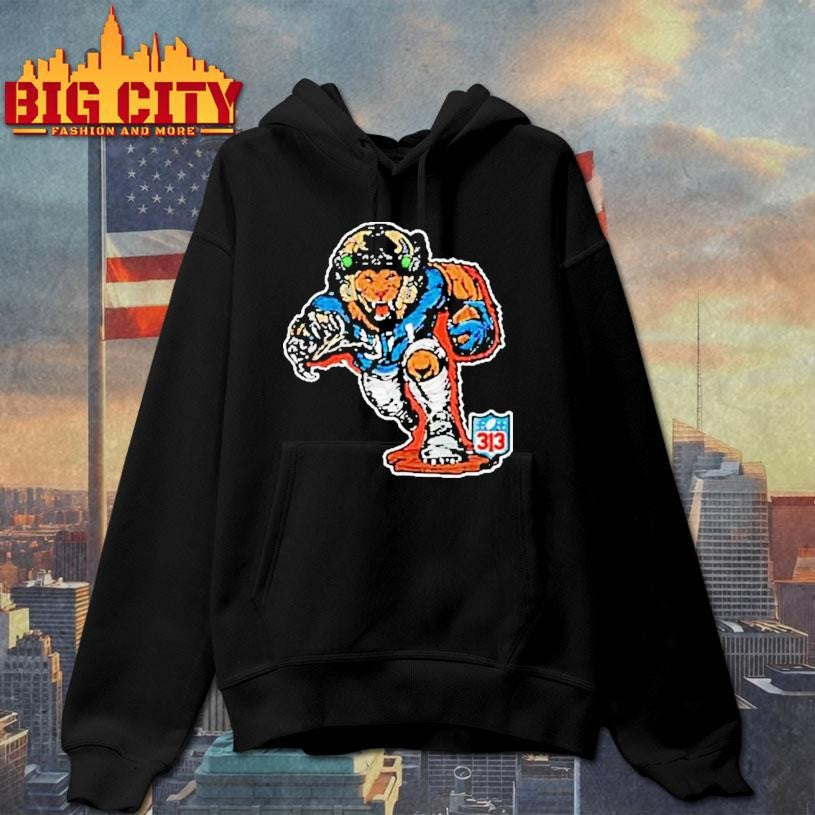 Detroit Lions Football 313 Soldier Mascot Shirt