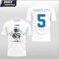Detroit Lions Thank You David Montgomery T-shirts