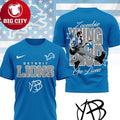 Detroit Lions Yungblud Zombie 2025 Go Lions Two Sided Shirt