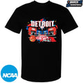 Detroit Pistons 313 City Of Hoop Dreams T-shirts