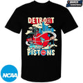 Detroit Pistons 313 Motor City Motion T-shirts