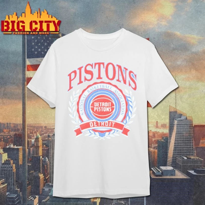 Detroit Pistons Crest National basketball association shirt