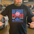 Detroit Pistons Playoffs 2026 Skyline Eastern Conference T-Shirt