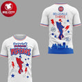 Detroit Pistons x Belleville Three 2026 Techno’s Night Two Sided Shirt