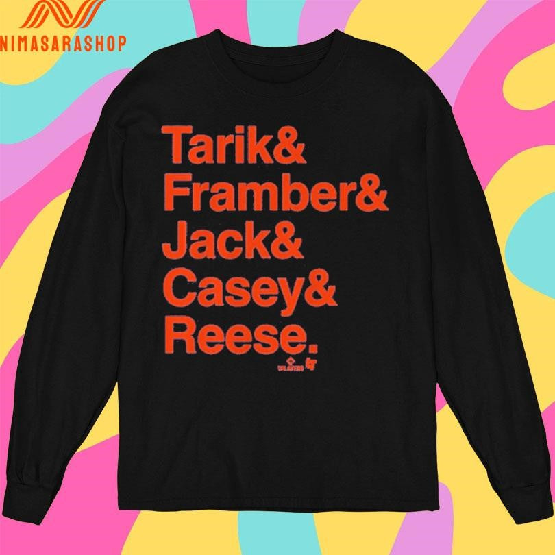 Detroit Tigers Baseball Tarik And Framber And Jack And Casey And Reese Shirts