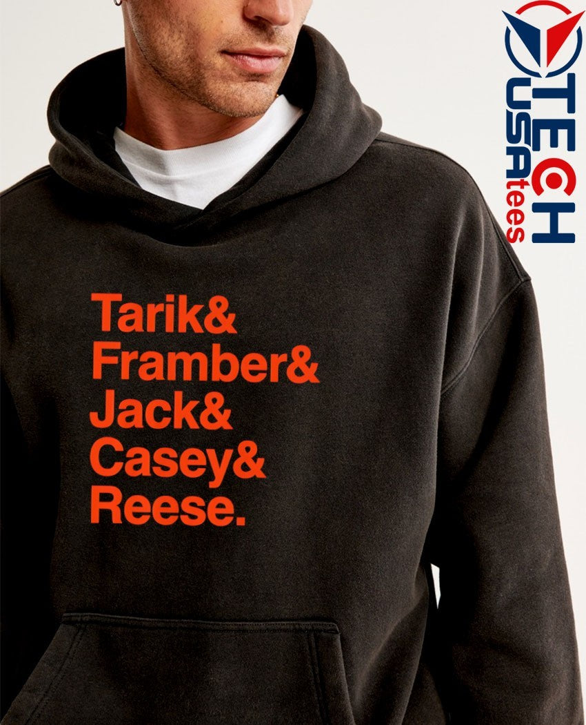 Detroit Tigers Baseball Tarik and Framber and Jack and Casey and Reese shirt