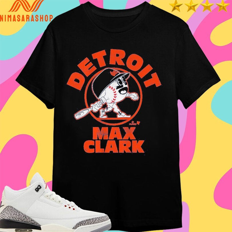 Detroit Tigers Max Clark Baseball Buddies Shirts