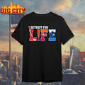 Detroit for life sports teams Tigers Lions Red Wings Pistons Shirt