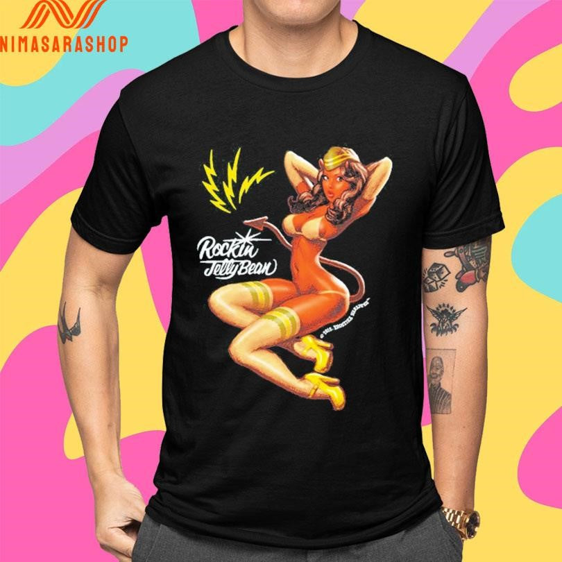 Devil Girl Of Avengers Rockin Jelly Bean Shirts