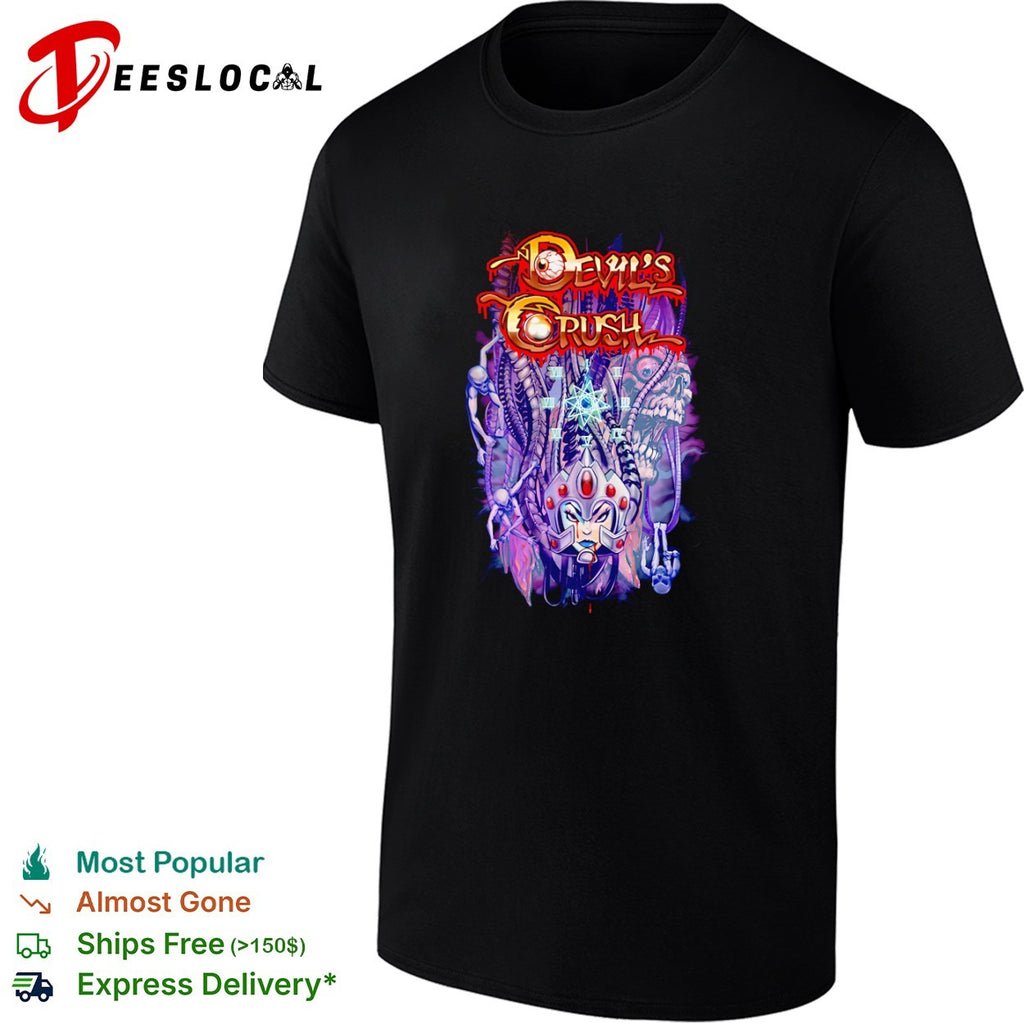 Devils Crush alien skull shirt