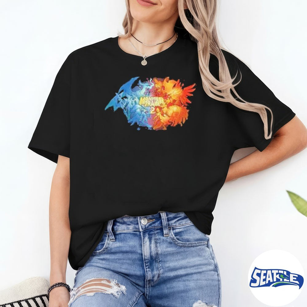 Devolver Digital Merch 2026 Monster Train 2 Logo shirt