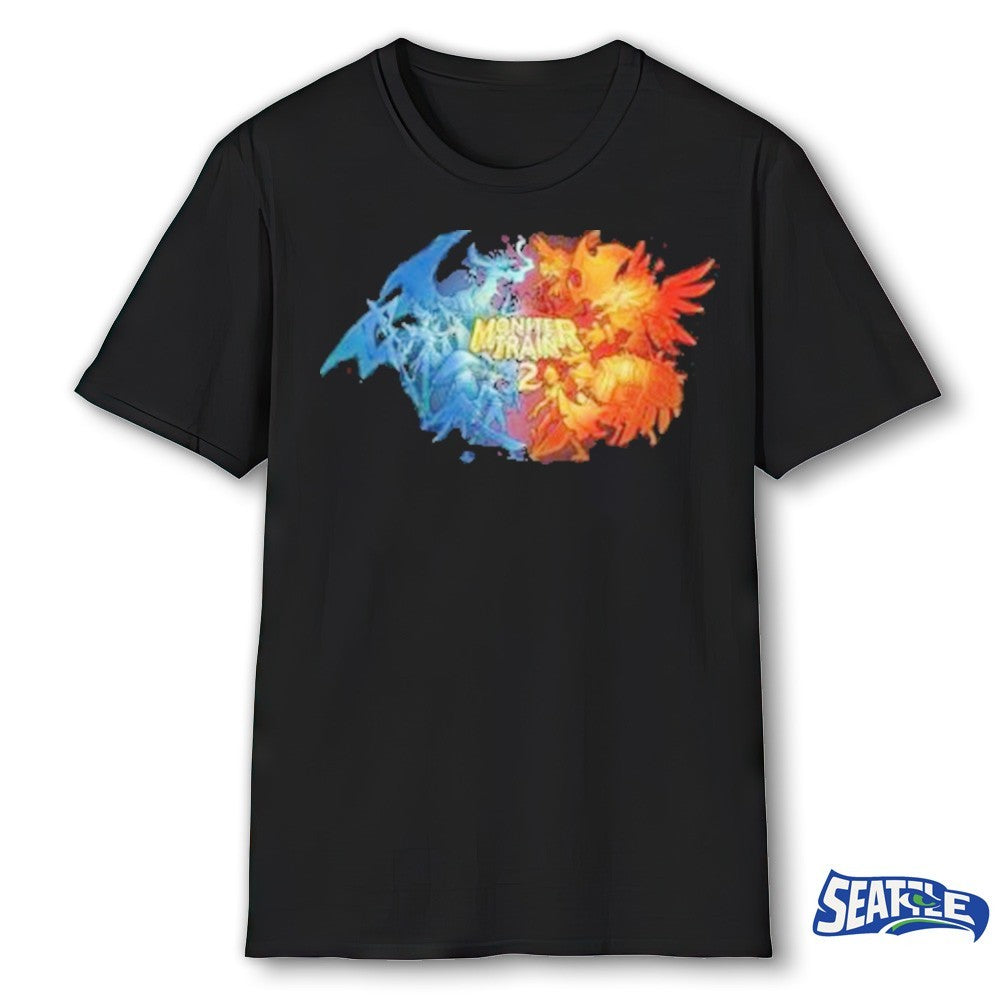 Devolver Digital Merch 2026 Monster Train 2 Logo shirt