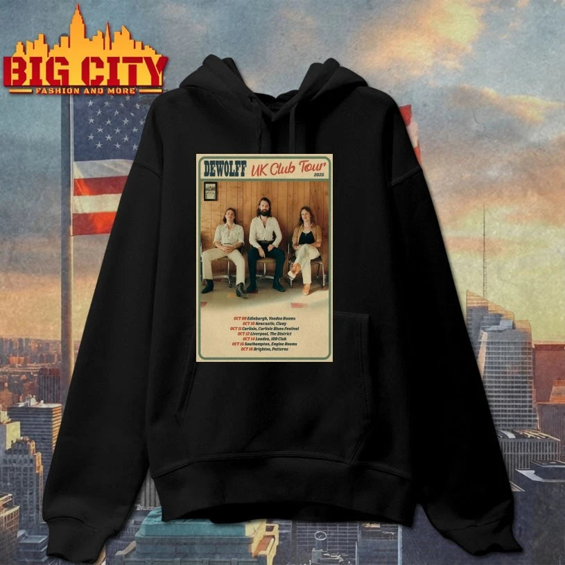 Dewolff UK Club Tour 2025 Poster Shirt