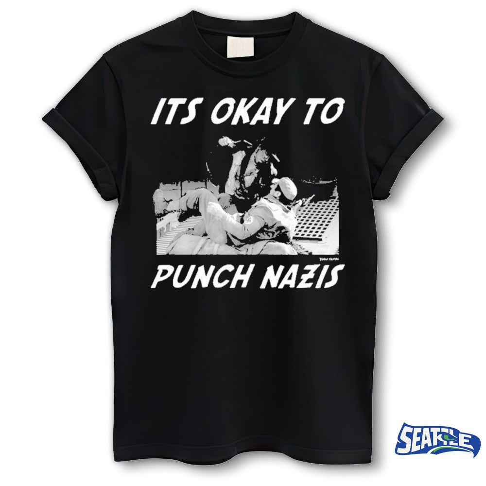 Diablo Macabre Its Okay To Punch Nazis Shirt