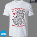 Diagnosed With Awwtism Because Im Such A Cutie Cat Heart T-Shirts