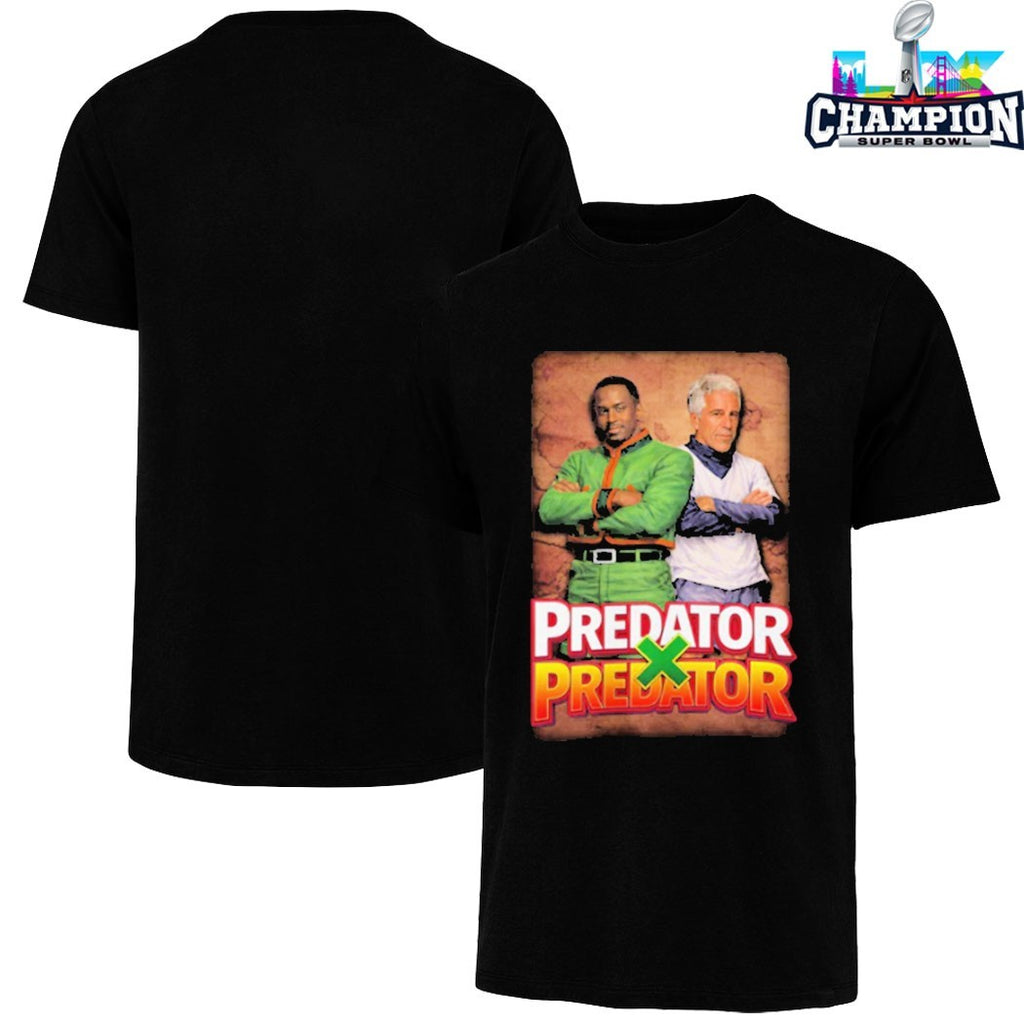 Diddy And Jeffrey Epstein Predator X Predator T-shirts