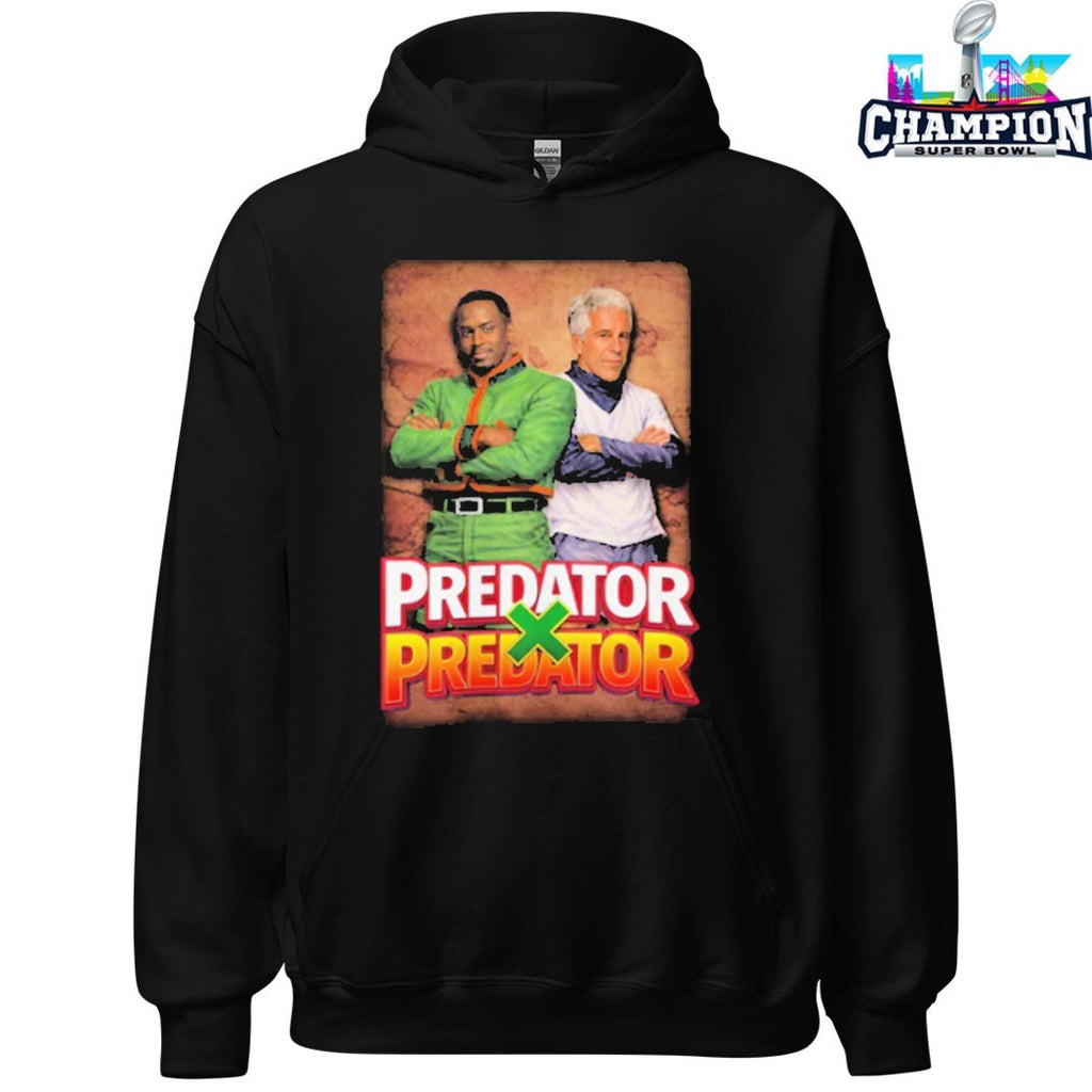 Diddy And Jeffrey Epstein Predator X Predator T-shirts