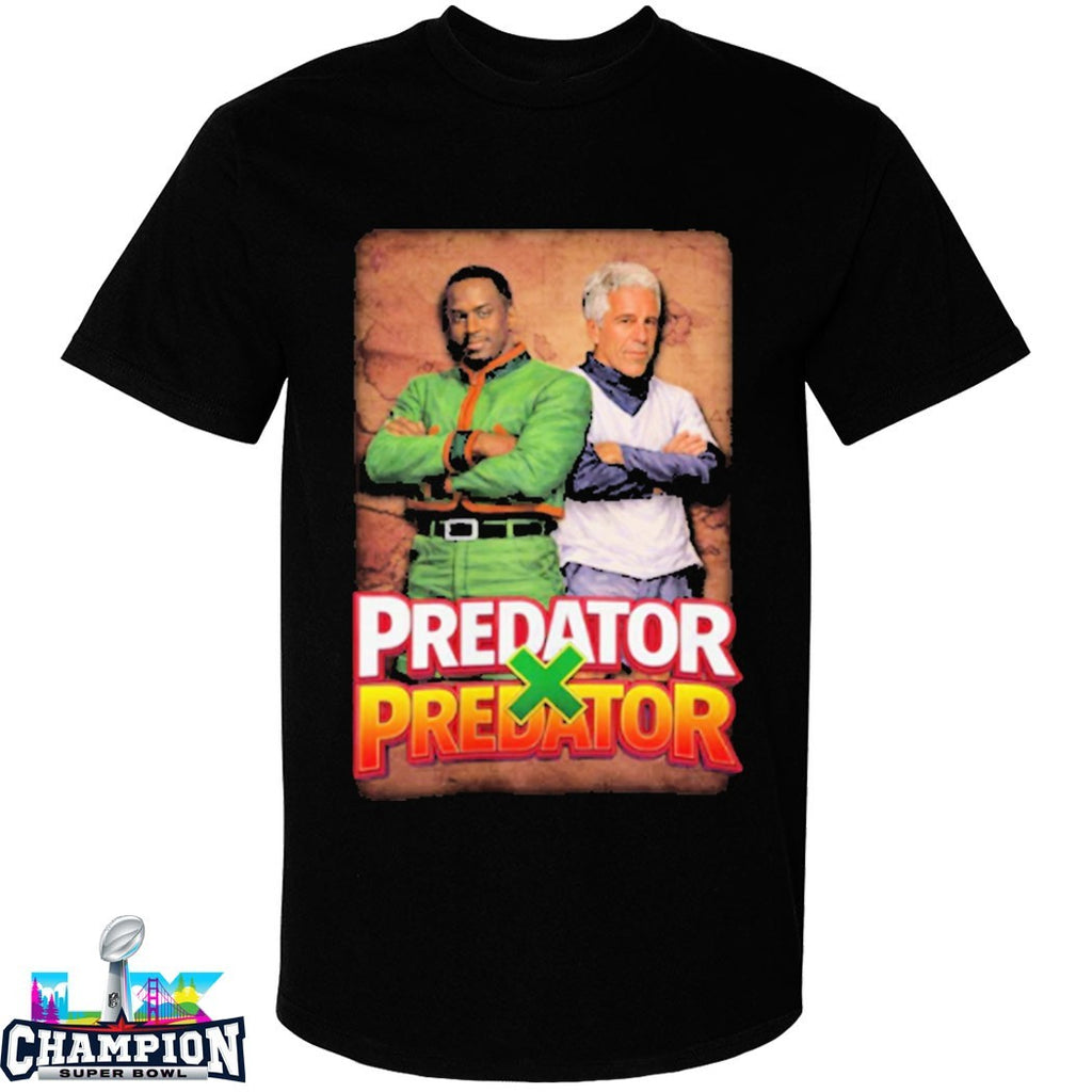 Diddy And Jeffrey Epstein Predator X Predator T-shirts