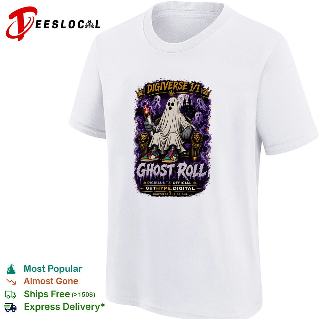 Digiverse Ghost Roll Gethype Digital Digibluntz Official One of One shirt