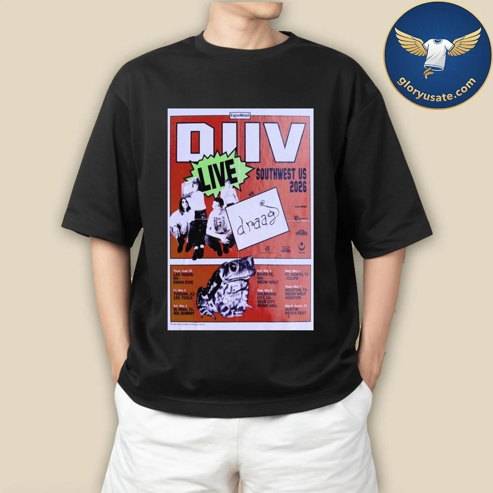 Diiv Southwest US 2026 Poster Shirt