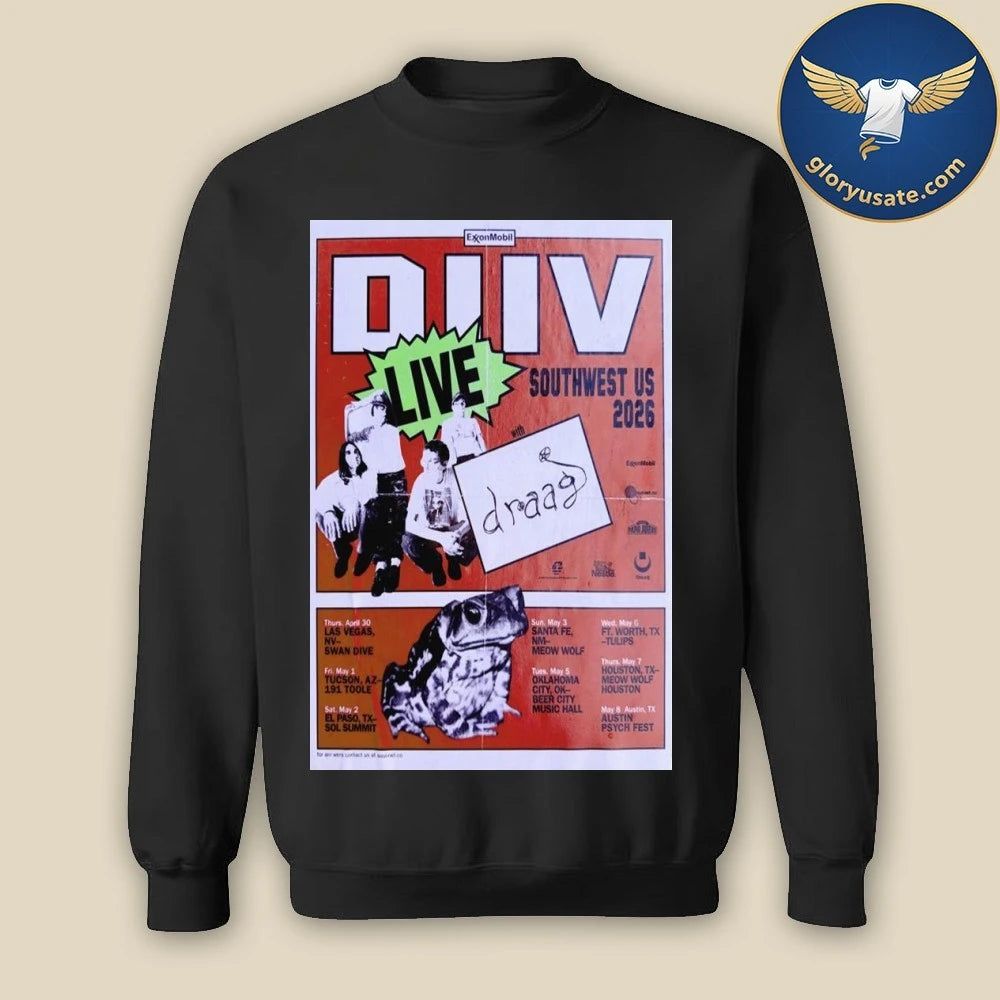 Diiv Southwest US 2026 Poster Shirt