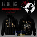 Diljit Dosanjh’s Aura World Tour 2026 Black Edition Hoodie
