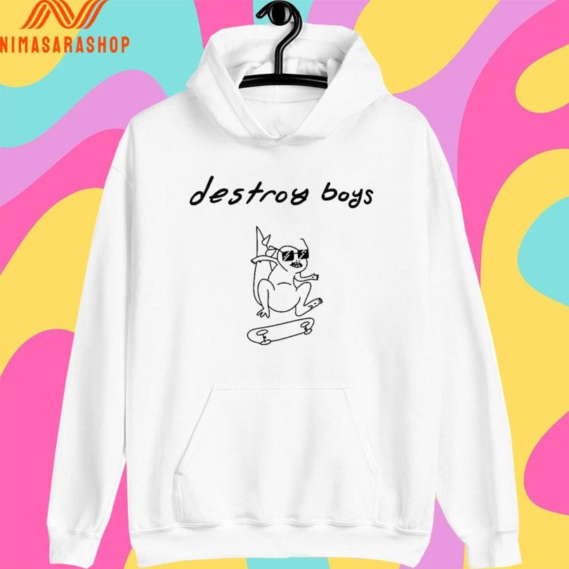 Dino Skater Destroy Boys Shirts