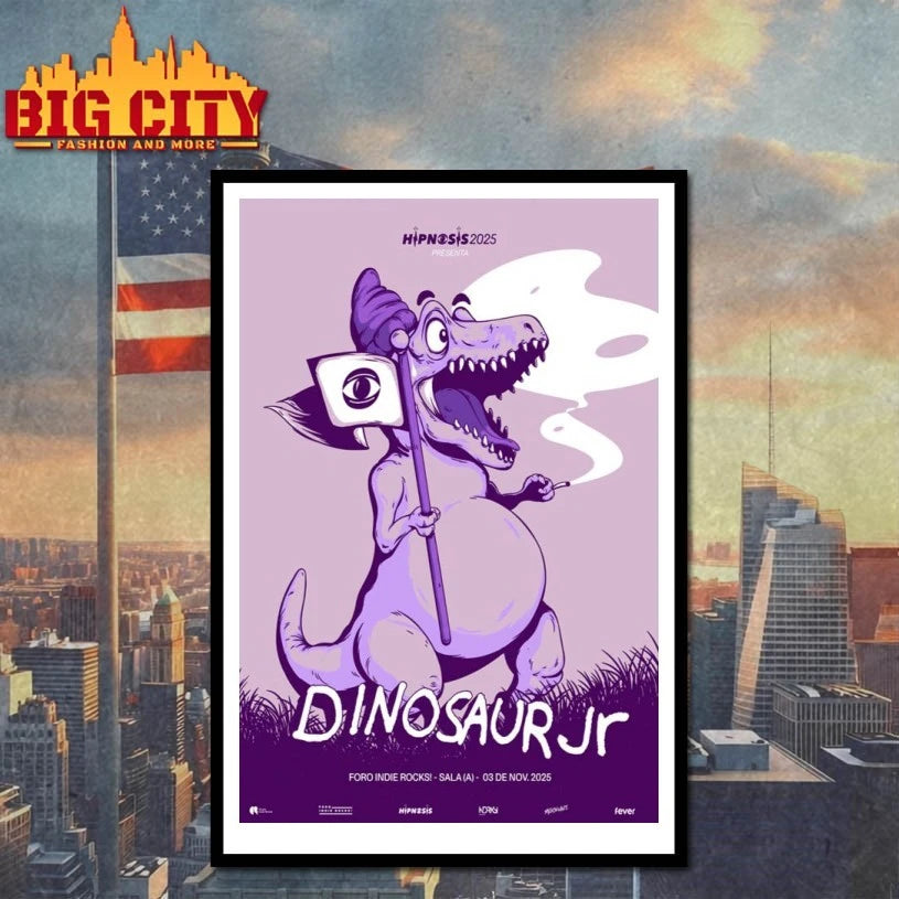 Dinosaur Jr. At Foro Indierocks In Mexico City Mexico On Nov 3 2025 poster Shirt