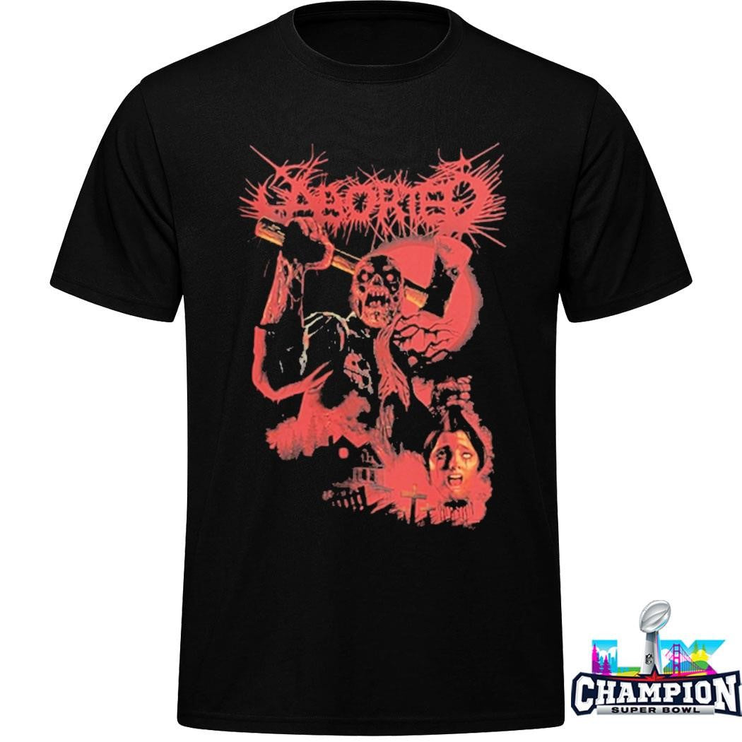 Direct Aborted Rip And Tear Tour 2025 Shirt