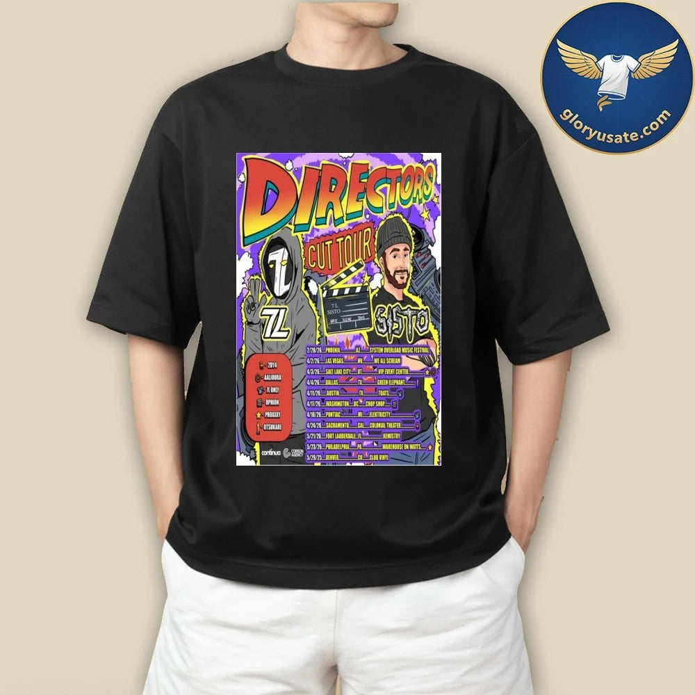 Directors Cut Tour 2026 Poster Shirt
