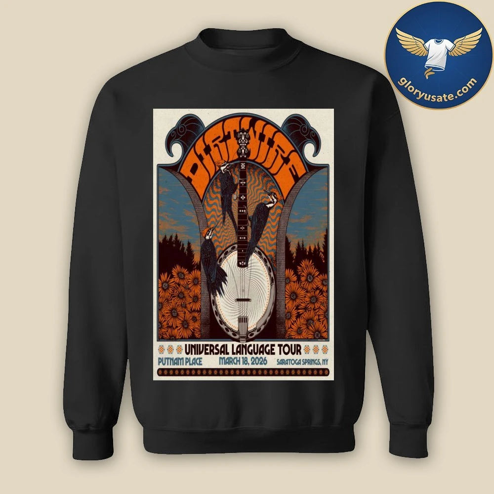 Dirtwire Mar 18 2026 Putnam Place in Saratoga Springs NY Poster Shirt