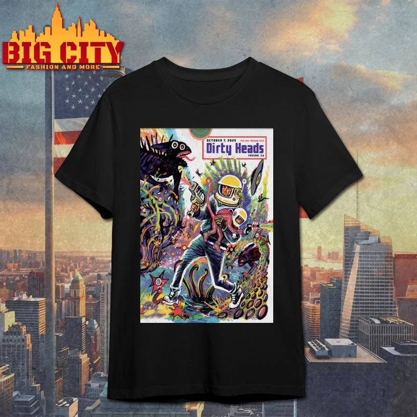 Dirty Heads Oct 7 2025 Fresno Fairgrounds in Fresno CA Poster shirt
