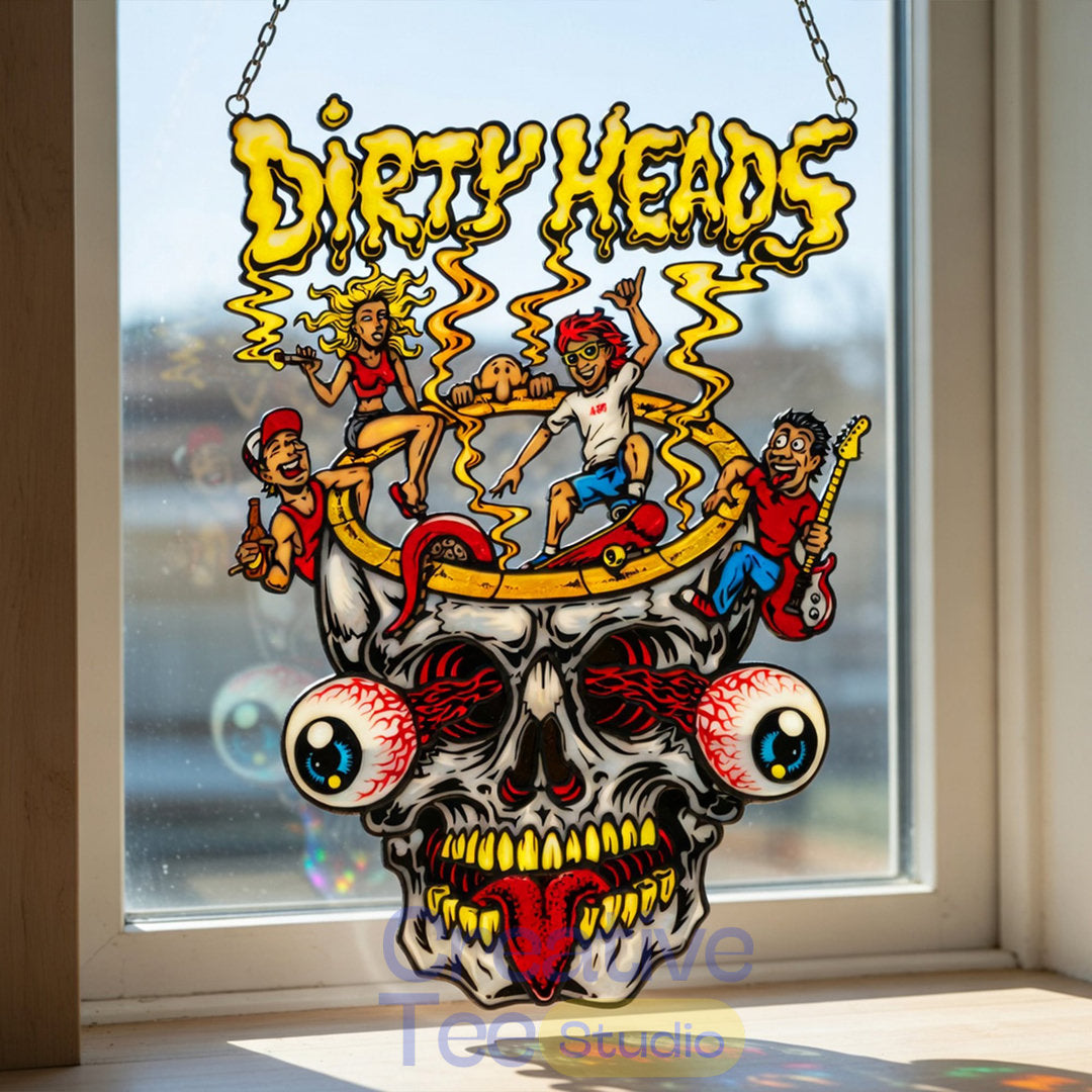 Dirty Heads Premium Suncatcher Home Decor
