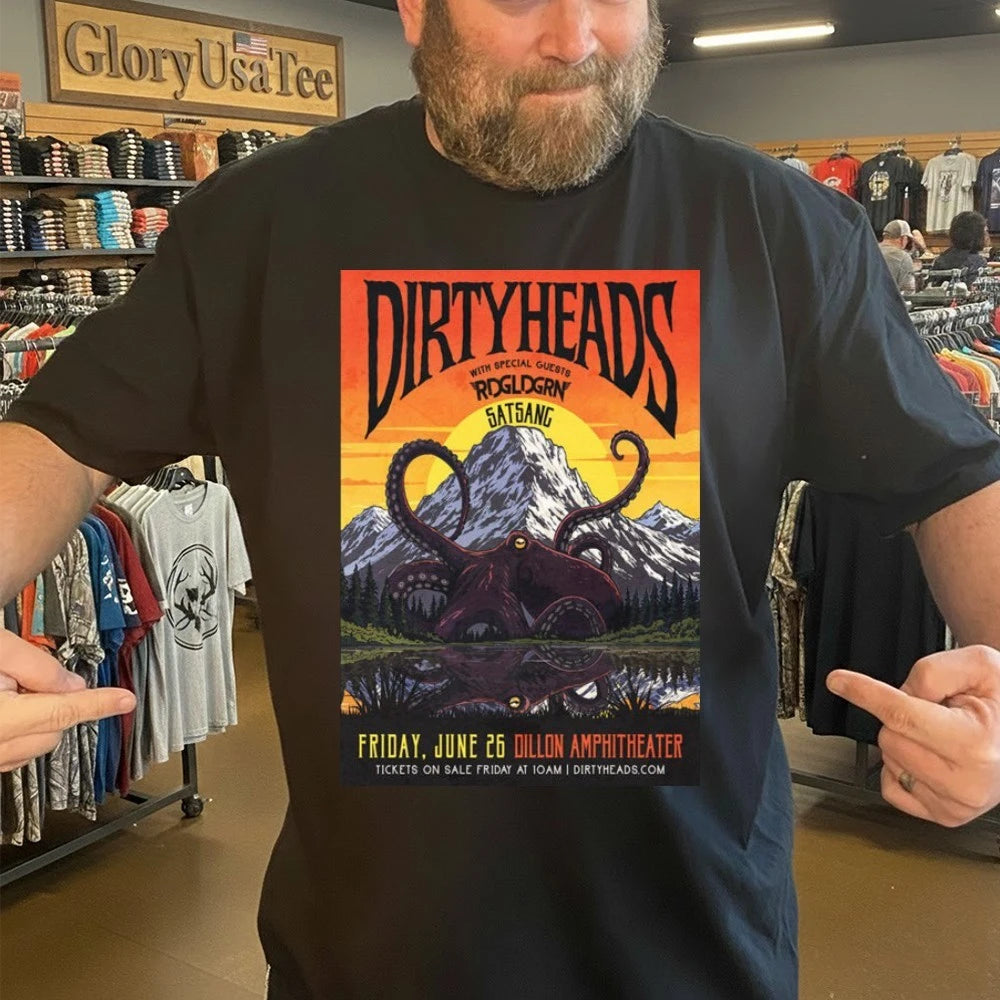 Dirty Heads Venue Poster Show At Dillon Amphitheatre On June 26 2026 Colorado Poster Shirt