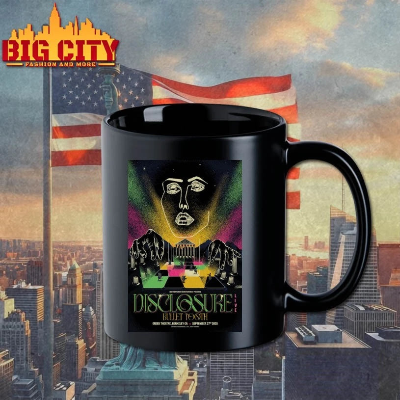 Disclosure Berkeley California Show Poster Shirts
