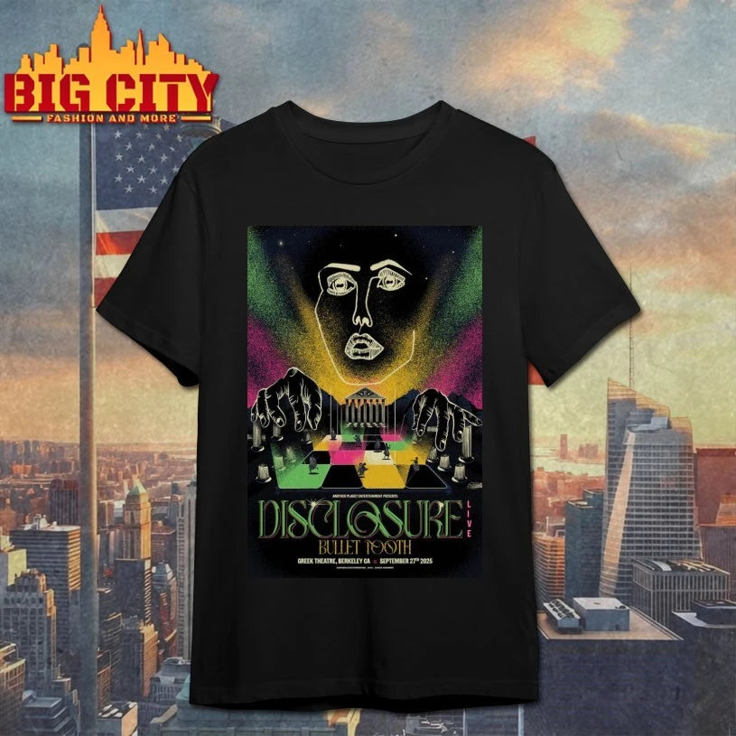 Disclosure Berkeley California Show Poster Shirts